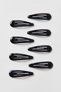 Glossy Triangle Snap Clips Set
