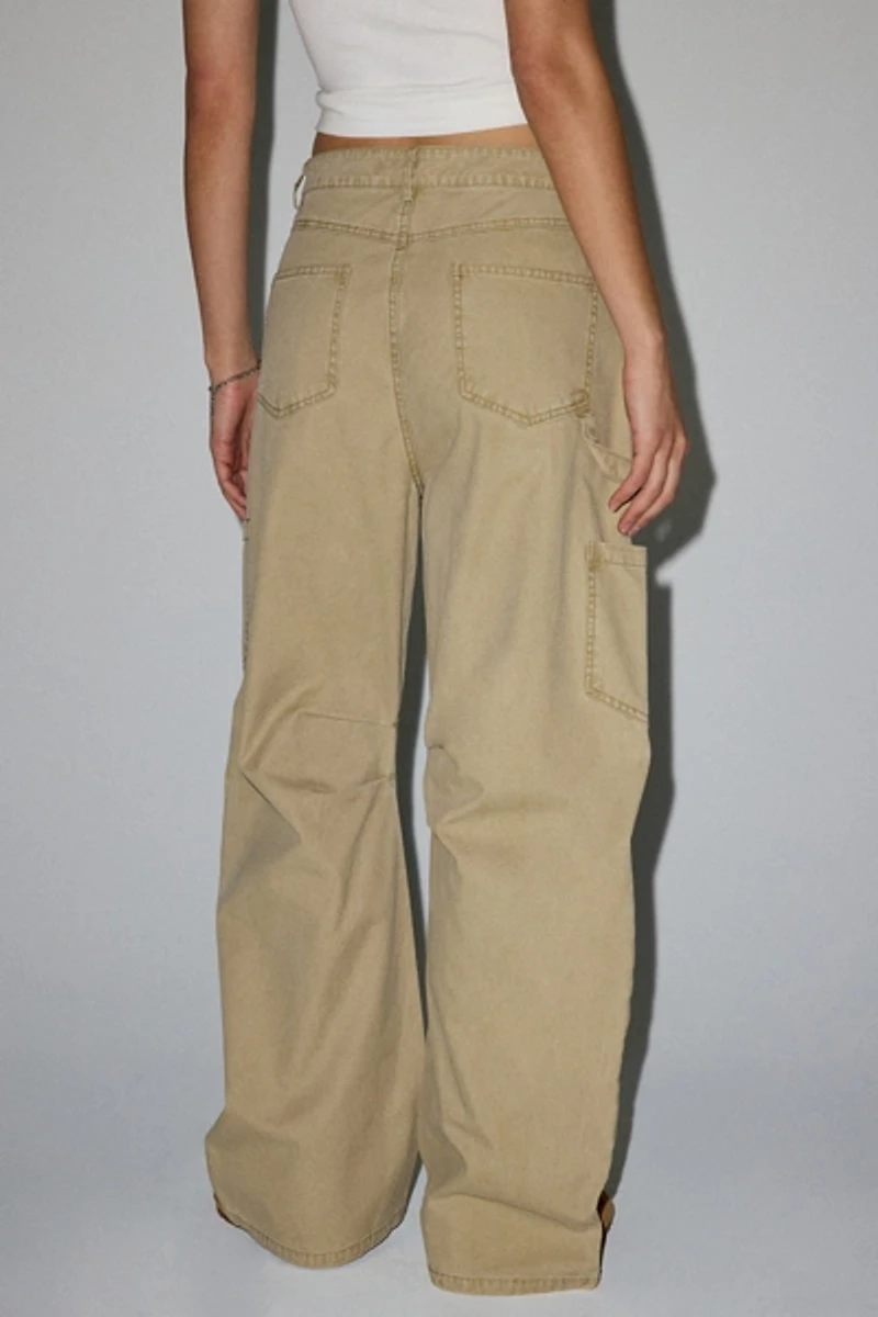 Lioness Miami Vibe Low-Rise Baggy Cargo Pants