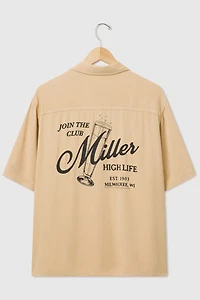 Junk Food Miller Sportsman Club Camp Shirt