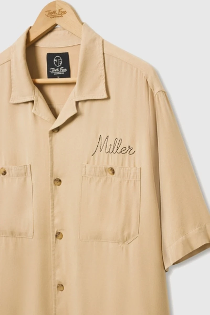 Junk Food Miller Sportsman Club Camp Shirt