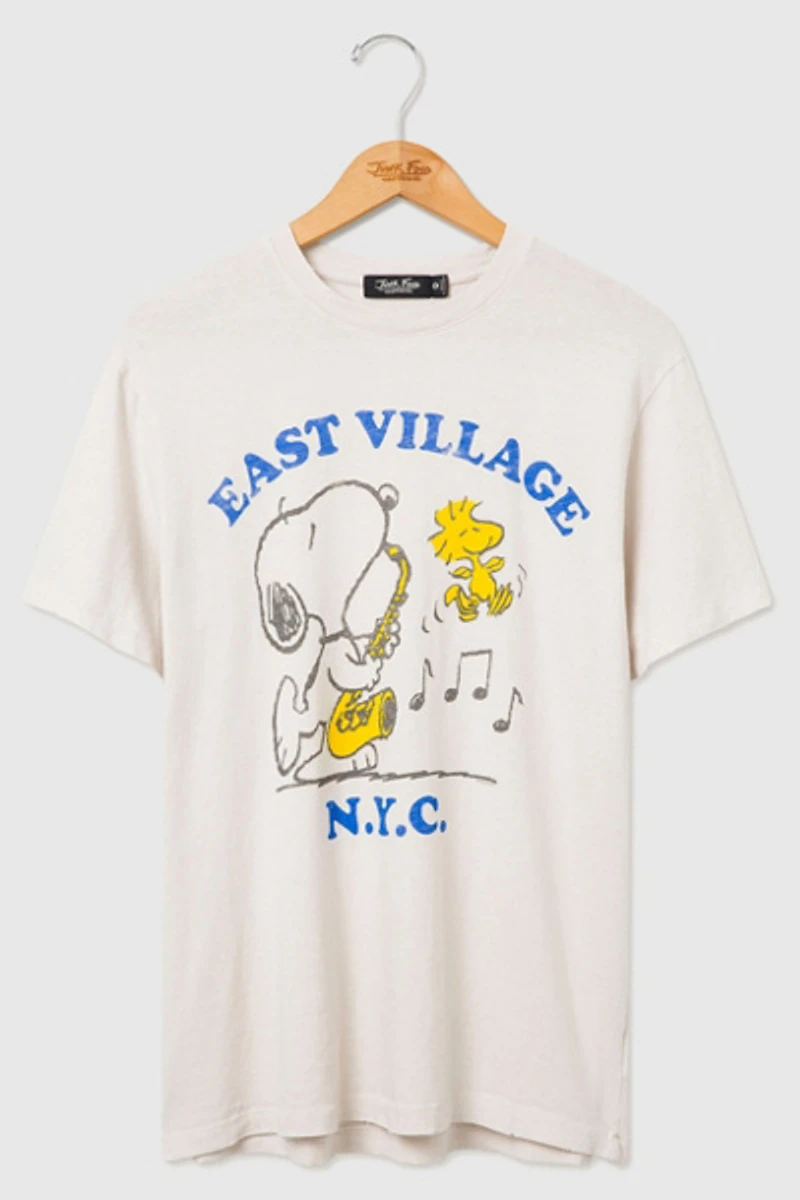 Junk Food Snoopy East Village Tee