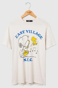 Junk Food Snoopy East Village Tee