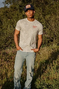 Junk Food Miller High Life Camo Flea Market Tee