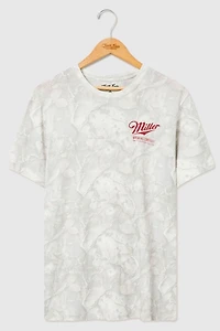 Junk Food Miller High Life Camo Flea Market Tee