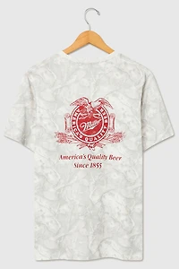 Junk Food Miller High Life Camo Flea Market Tee