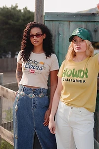 Junk Food Coors Golden Beer Baby Tee