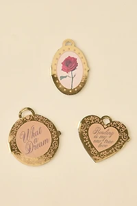 ban.do Locket Shaped Magnetic Bookmark Set