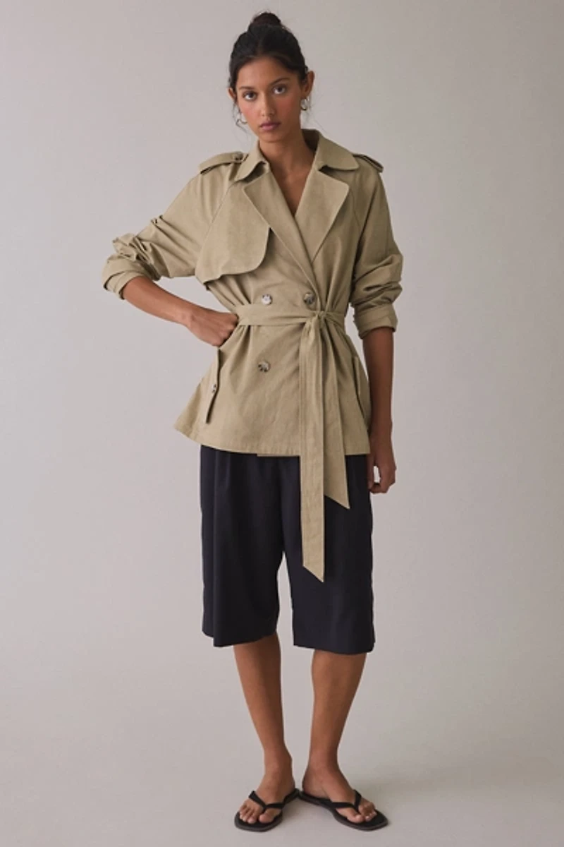 Lioness Trencherous Cropped Coat