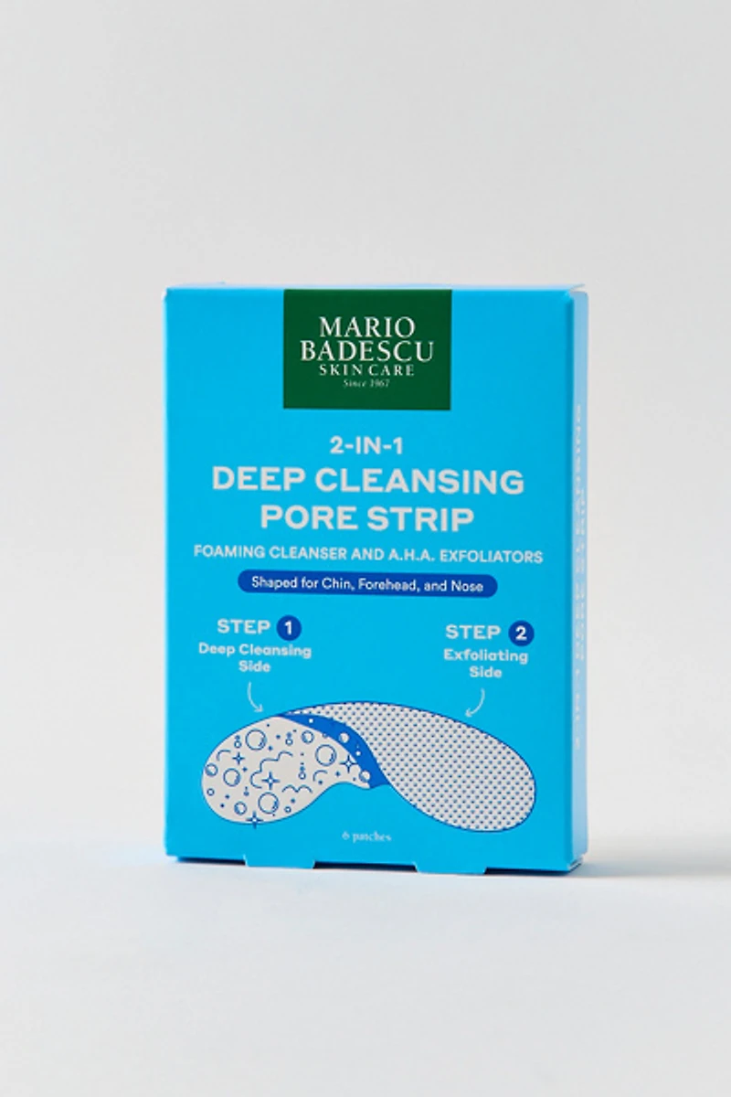 Mario Badescu 2-In-1 Deep Cleansing Pore Strip 6-Pack