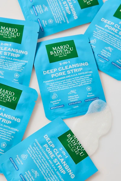 Mario Badescu 2-In-1 Deep Cleansing Pore Strip 6-Pack