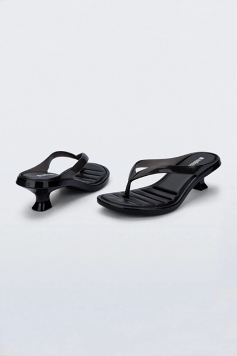 Melissa Jelly Flip Flop Kitten Heel
