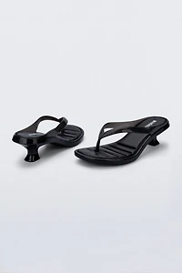 Melissa Jelly Flip Flop Kitten Heel