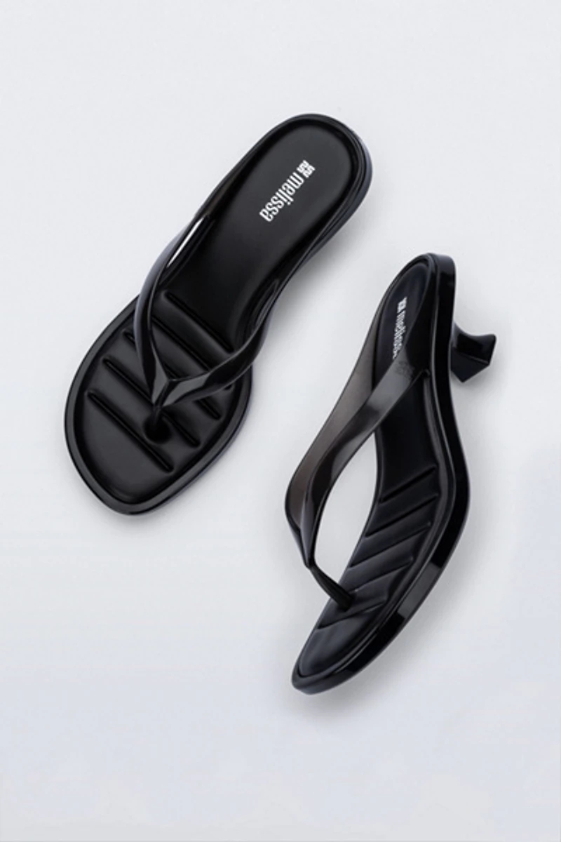 Melissa Jelly Flip Flop Kitten Heel