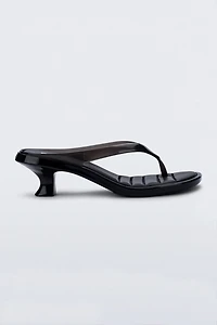 Melissa Jelly Flip Flop Kitten Heel
