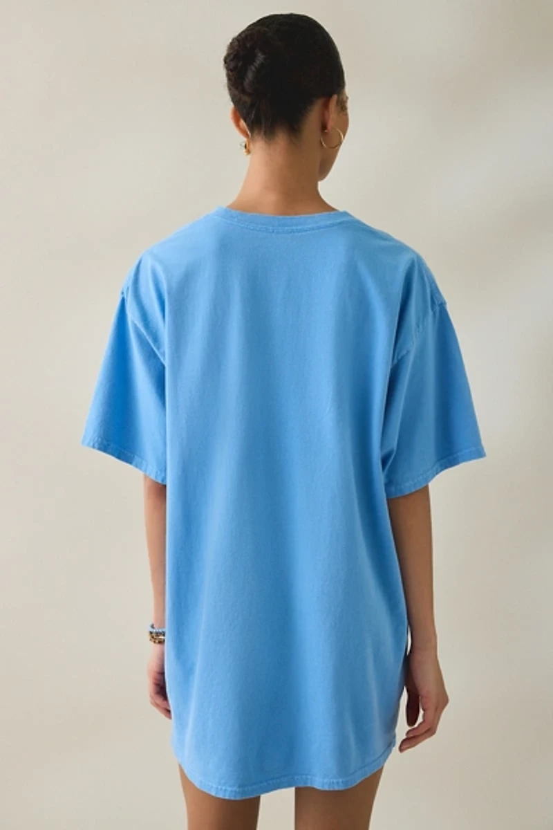 Mallorca Starfish Graphic Oversized T-Shirt Dress