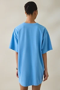 Mallorca Starfish Graphic Oversized T-Shirt Dress