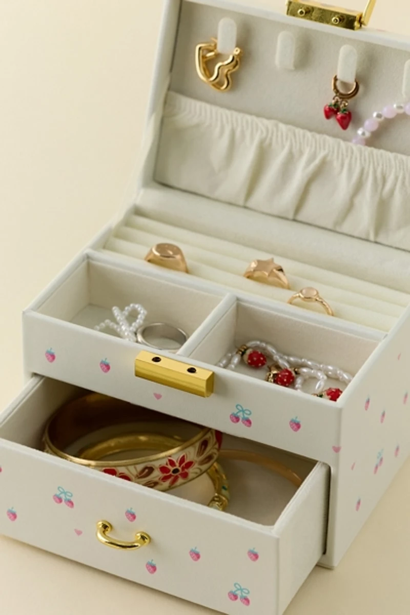 Sanrio Japan Originals Hello Kitty Strawberry Jewelry Box