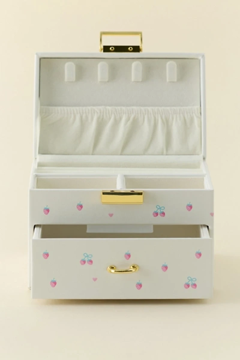 Sanrio Japan Originals Hello Kitty Strawberry Jewelry Box