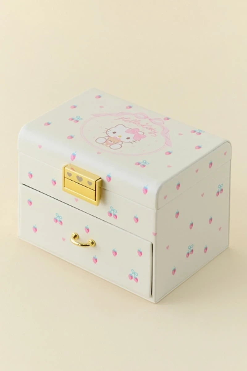 Sanrio Japan Originals Hello Kitty Strawberry Jewelry Box