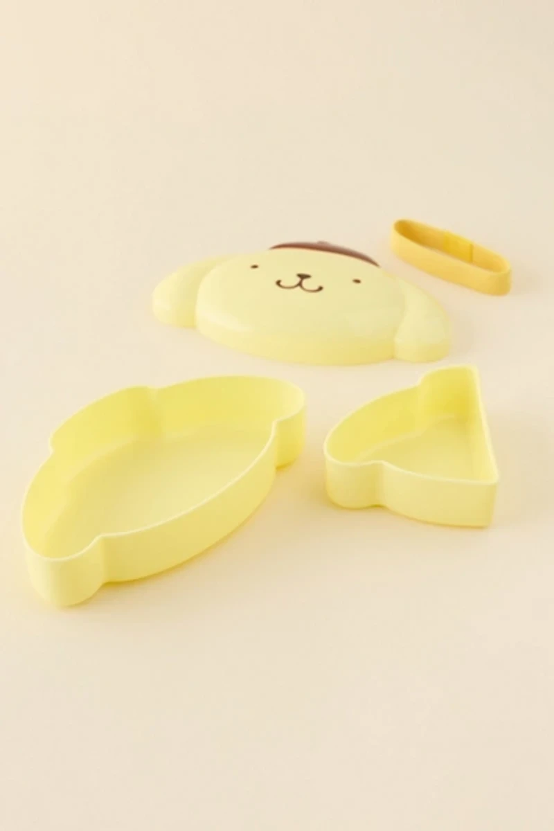 Sanrio Japan Originals Pompompurin Face Shaped Lunch Box
