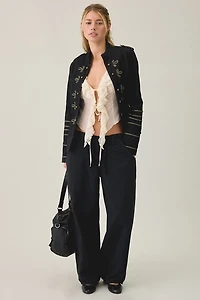BLANKNYC UO Exclusive Riot High Neck Band Jacket