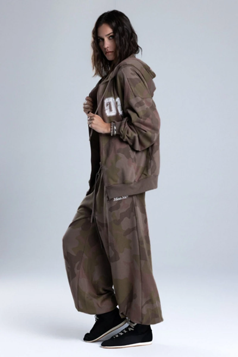 Miss Me Keira Camo Joggers