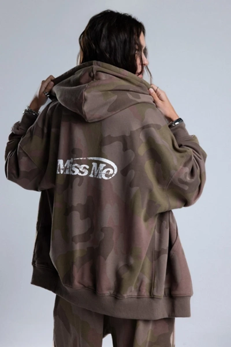 Miss Me Keira Camo Jacket
