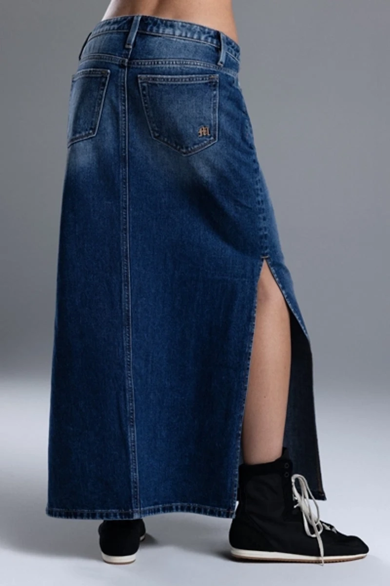 Miss Me Dejah Denim Maxi Skirt