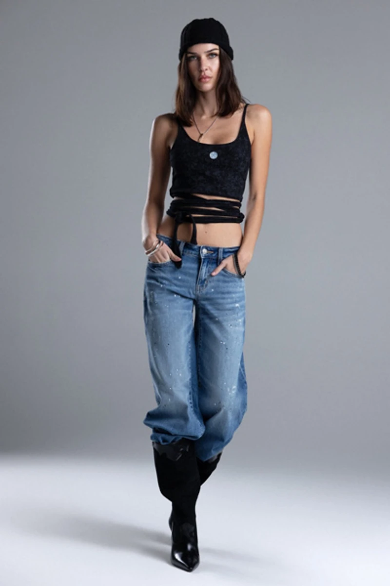 Miss Me Logan Wide Leg Jeans