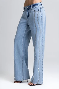 Miss Me Serafina Wide Leg Jeans