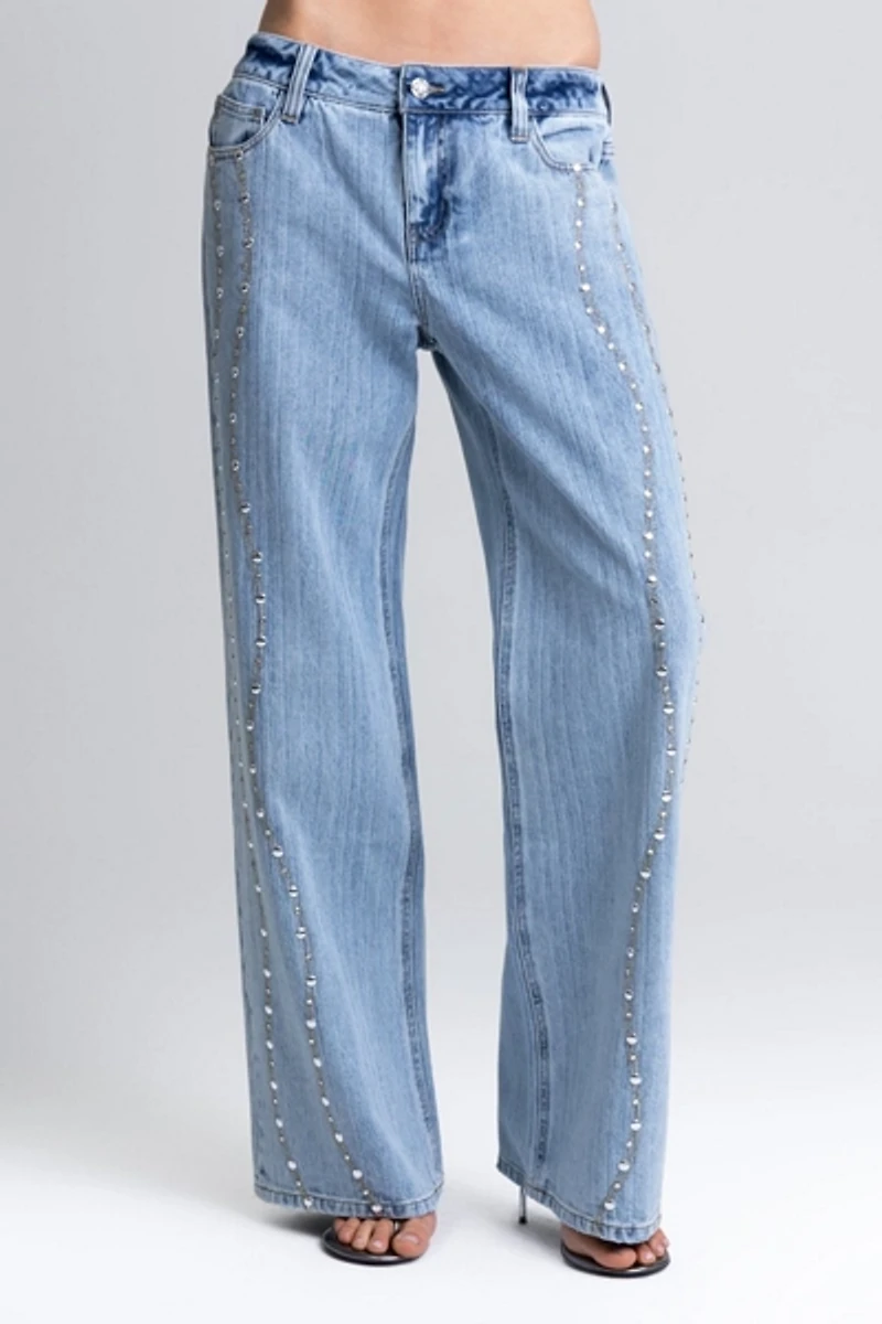Miss Me Serafina Wide Leg Jeans