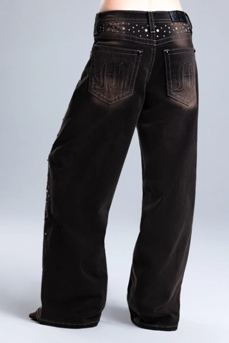 Miss Me Natalia Baggy Wide Leg Jeans