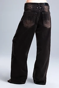 Miss Me Natalia Baggy Wide Leg Jeans