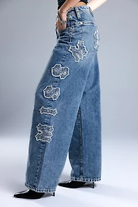 Miss Me Ayana Baggy Wide Leg Jeans