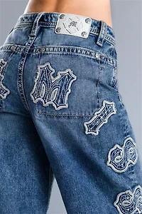 Miss Me Ayana Baggy Wide Leg Jeans