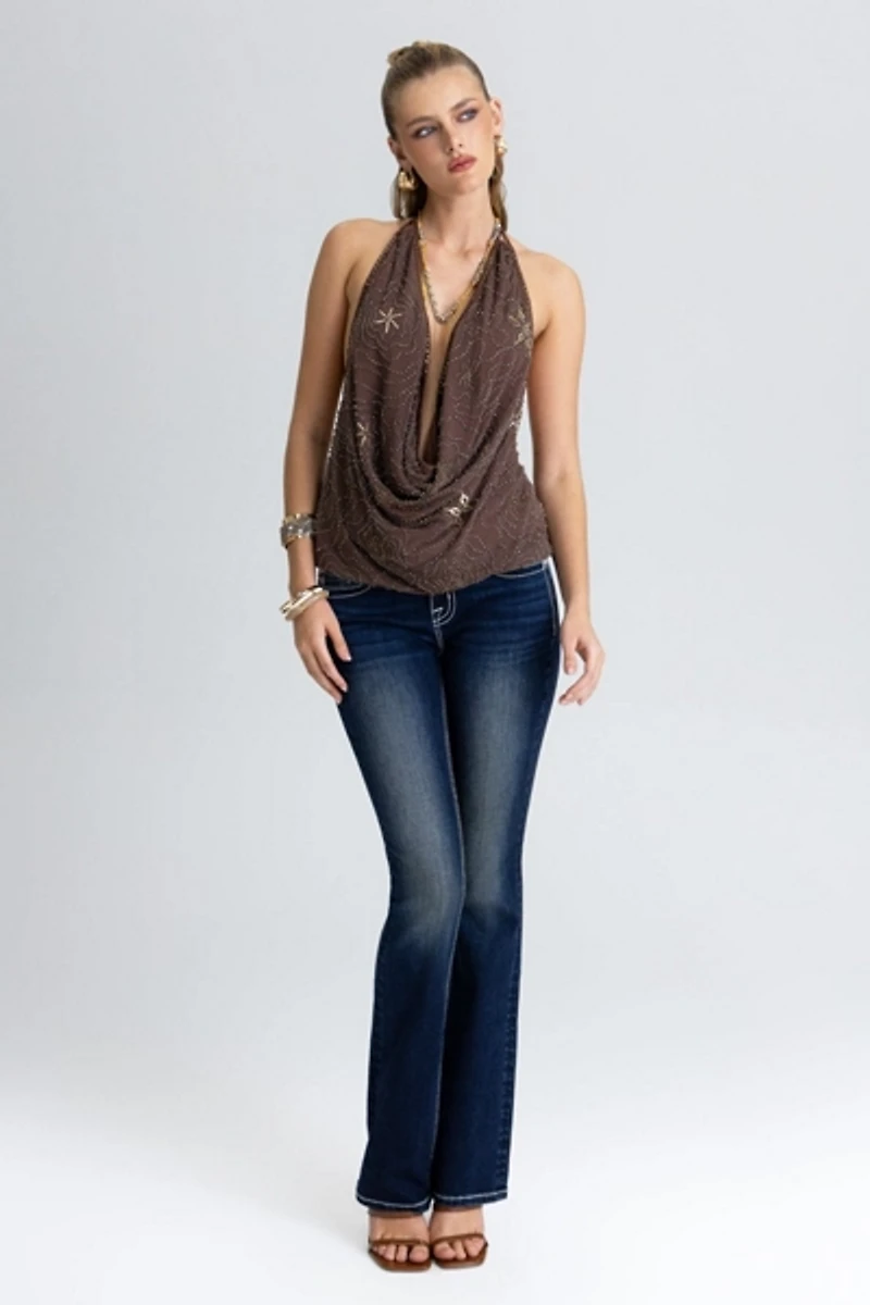 Miss Me Marleigh Wings Bootcut Jeans