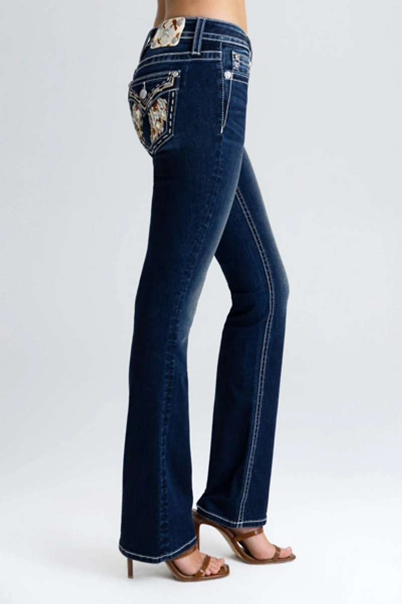 Miss Me Marleigh Wings Bootcut Jeans