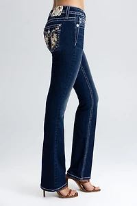 Miss Me Marleigh Wings Bootcut Jeans