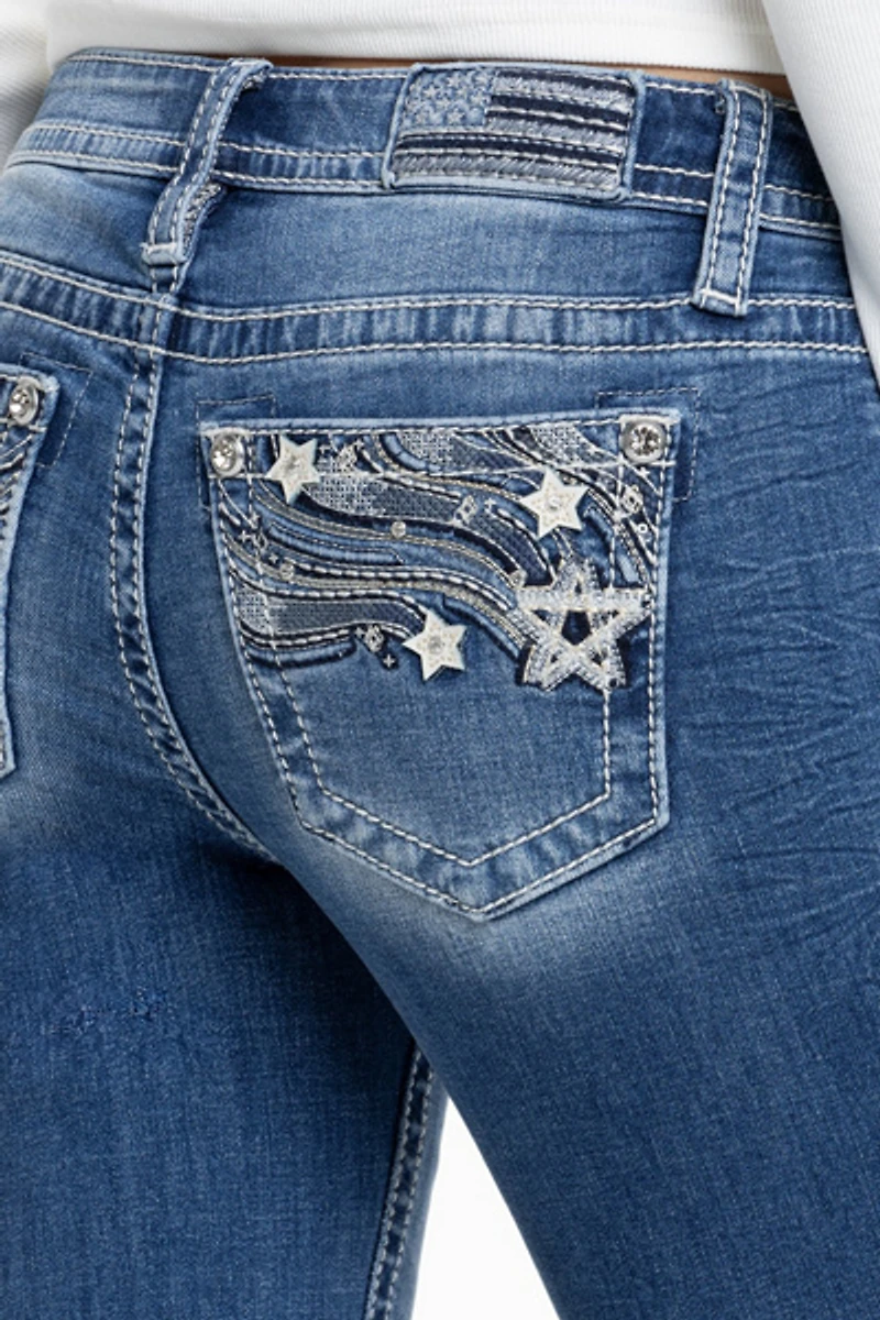 Miss Me Estrella Bootcut Jeans