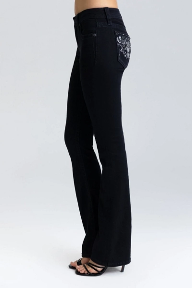 Miss Me Black Spur Bootcut Jeans