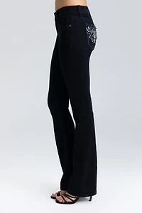 Miss Me Black Spur Bootcut Jeans