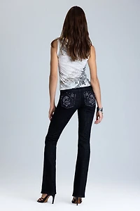 Miss Me Zephyra Low Rise Bootcut Jeans