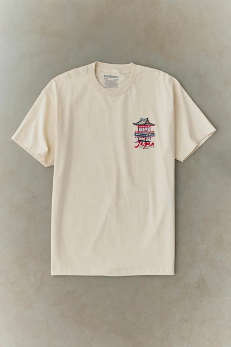 Japan Watercolor Graphic Tee