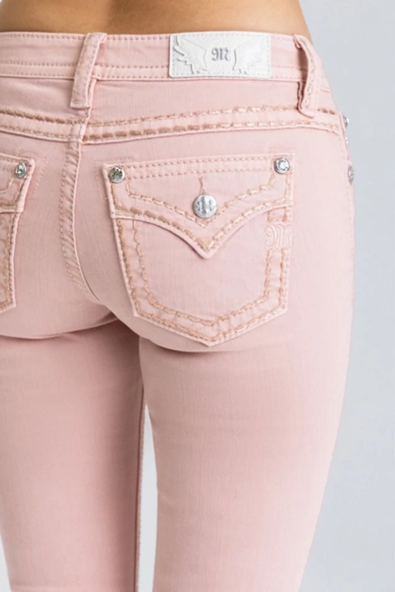 Miss Me Bella Vie Stitched Bootcut Jeans