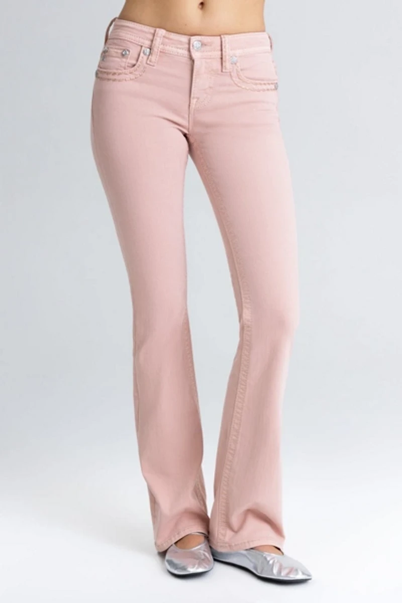 Miss Me Bella Vie Stitched Bootcut Jeans