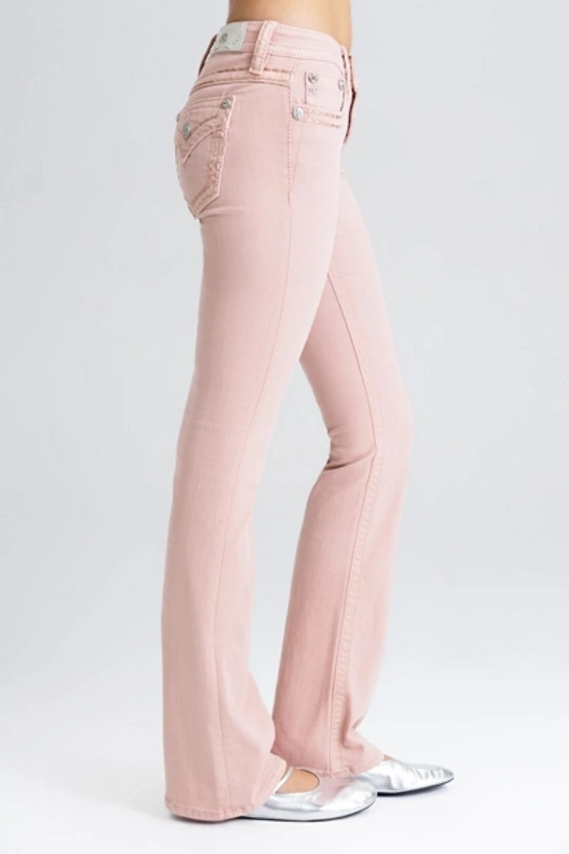 Miss Me Bella Vie Stitched Bootcut Jeans