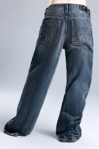 Miss Me Harmony Studded Baggy Jeans