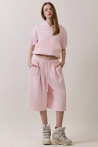 Personal Code Juno Short Sleeve Fleece Hoodie