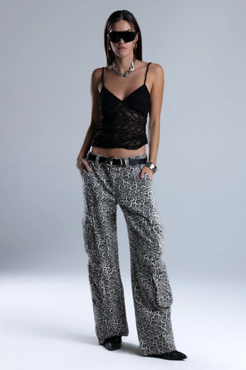 Miss Me Eliana Lace Tank Top