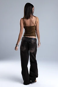 Miss Me Eliana Lace Tank Top